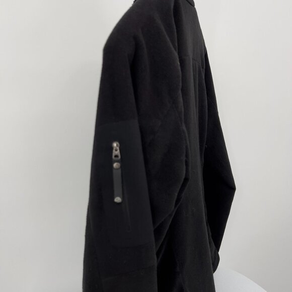 Mountain Hardwear Womens M Medium Solid Black Fleece Jacket Full-Zip - Picture 5 of 8